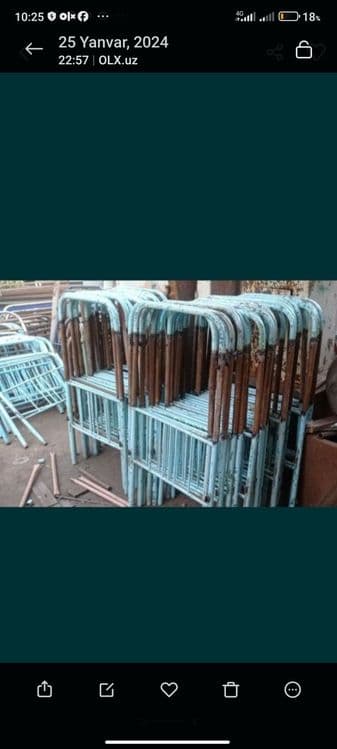 Железный кровать / железные кровать / двухъярусная кровать — 4