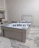 Krovat bir kishilik sandiqli