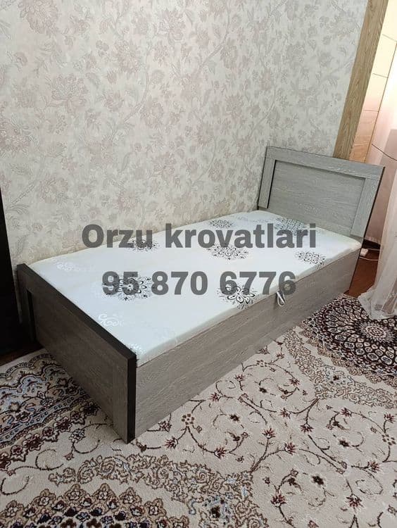 Krovat bir kishilik sandiqli — 4