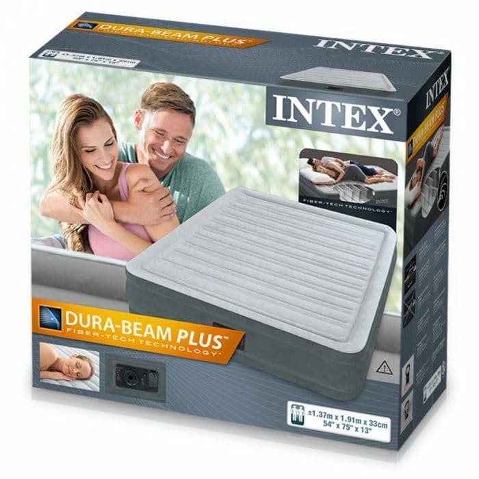 Кровать надувной-203х152х33 см. INTEX Самый лучший Доставка бесплатно — 6