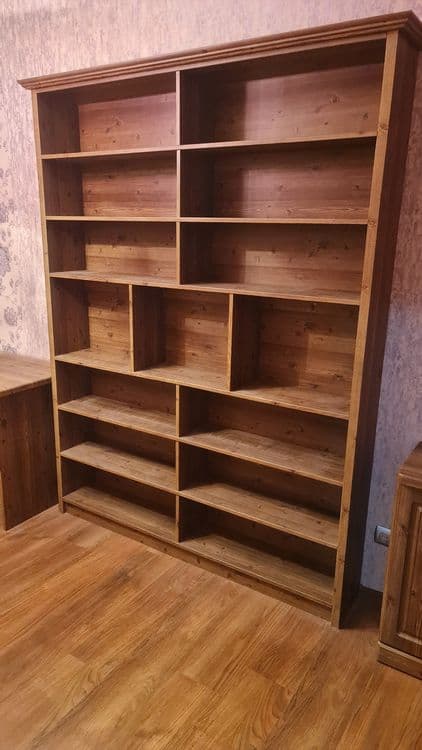 Шкаф для книг, б/у,  ширина 1.6 м, глубина 0.25 м — 2