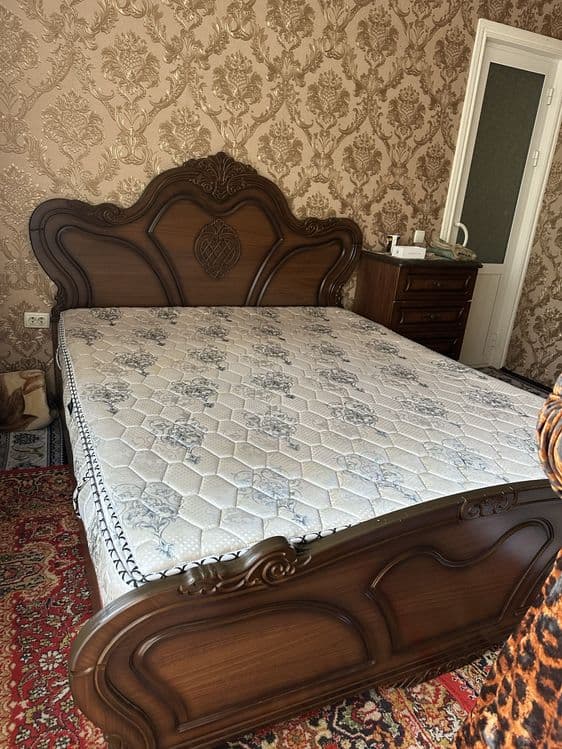 2 kishilik krovat matrasi bilan — 4