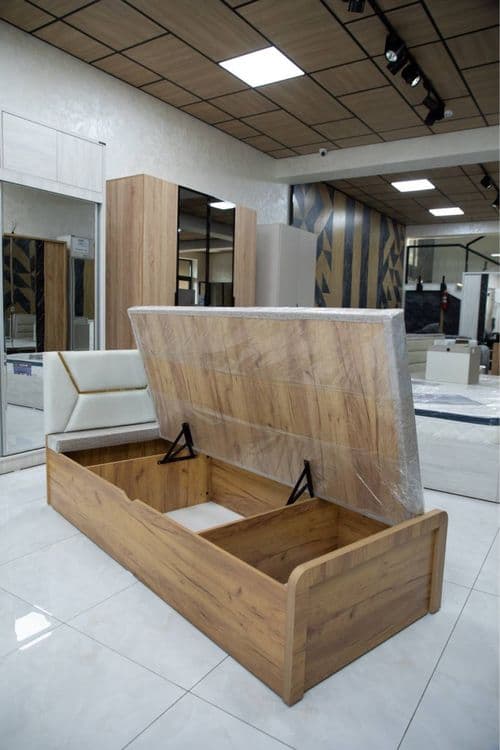 Односпальная кровать. Bir kishilik krovat. Divan — 6