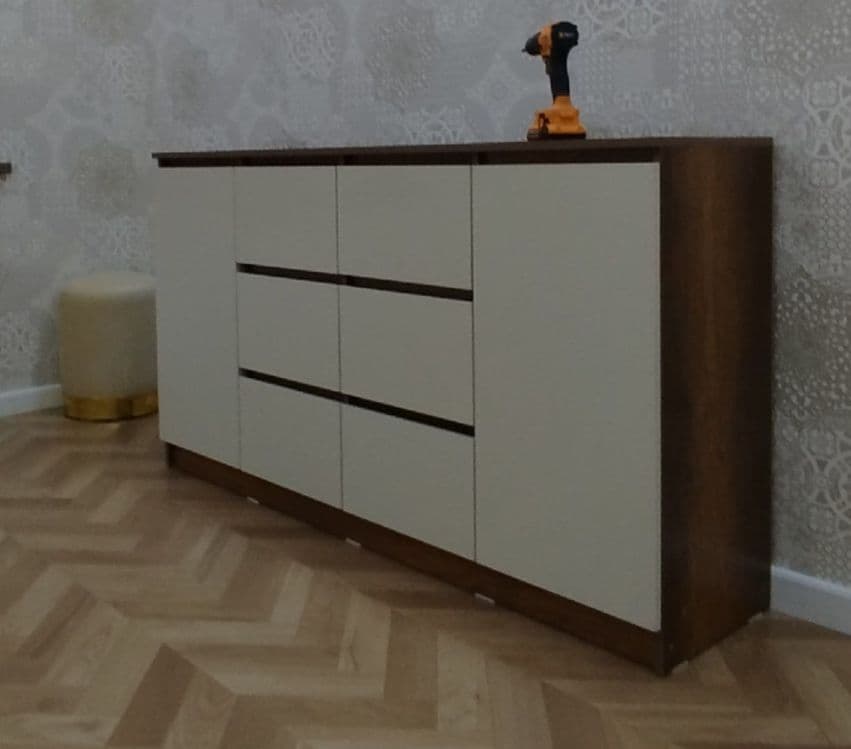 Камод 2х шкафчик 6х ящиков  с МДФ — 8