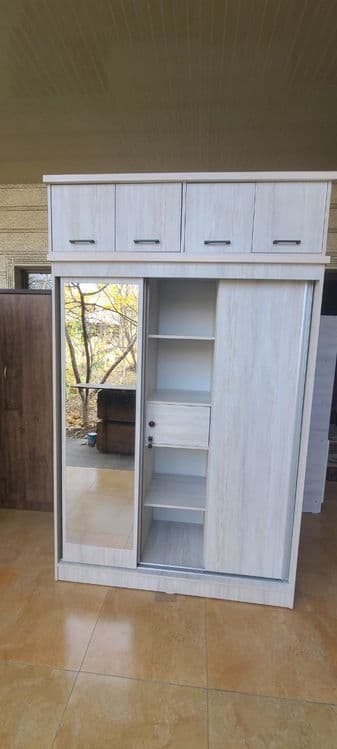 Шкаф Шкафы купе антресоль Хайтек от производителя(240х150х60) — 11