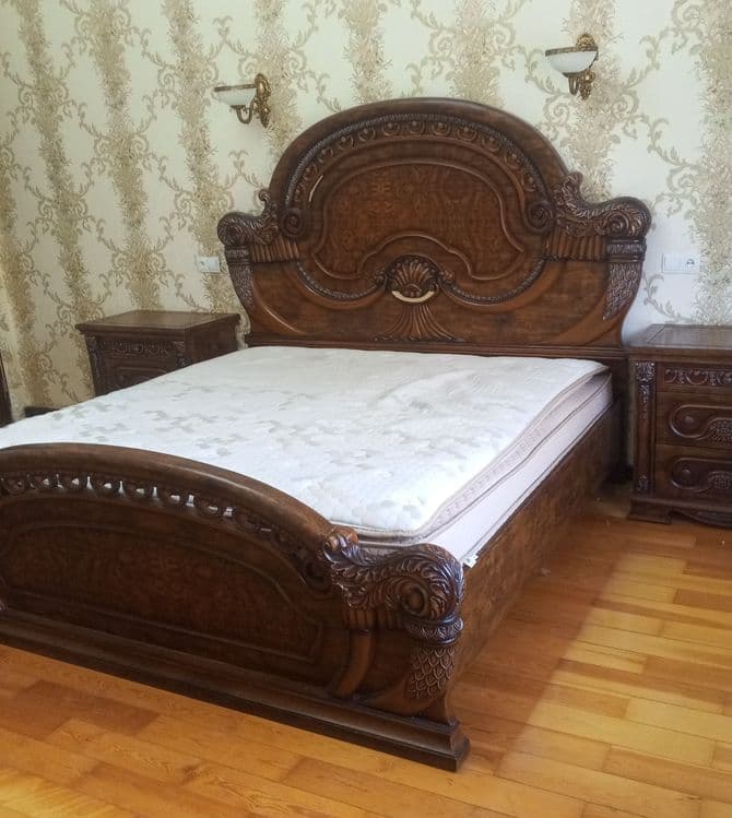 Spalniy Garnitur Klassik Lyuks Mebel Komplekti Sotiladi — 9