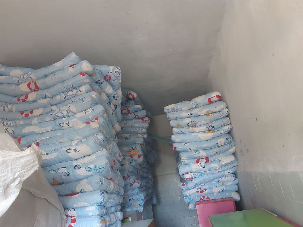 Pastel belyp matras — 2