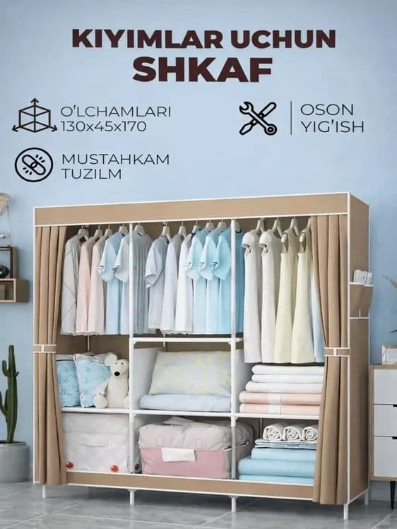 Matoli shkaf organayzer — bardoshli va zanglamaydigan dizayn — 7