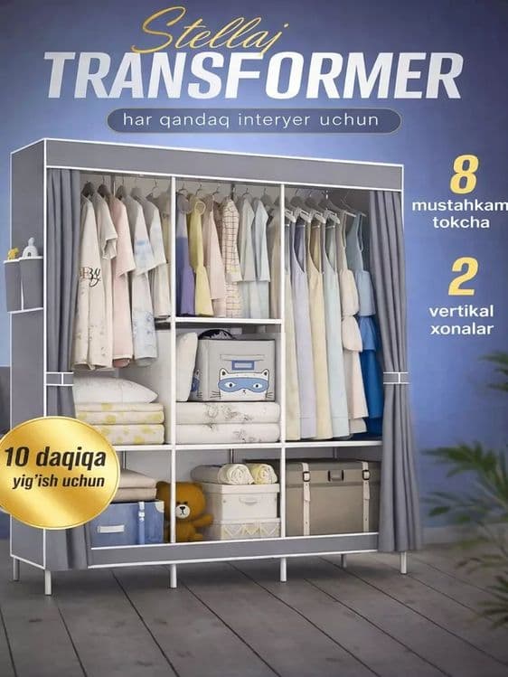 Matoli shkaf organayzer — bardoshli va zanglamaydigan dizayn — 10