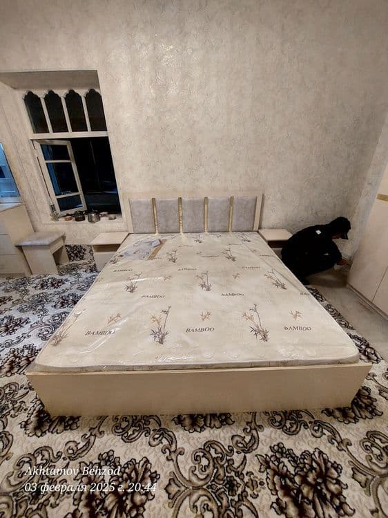 Dvuxspalniy krovat , 2kishilik yotok kravat двухспалний  bez matras — 1
