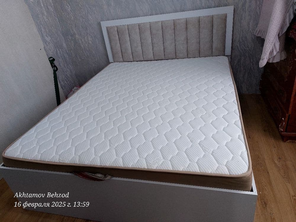 Dvuxspalniy krovat , 2kishilik yotok kravat двухспалний  bez matras — 3
