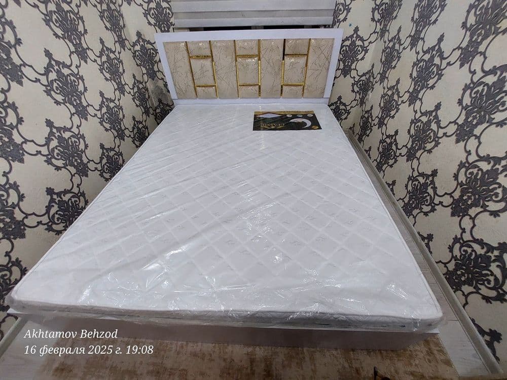 Dvuxspalniy krovat , 2kishilik yotok kravat двухспалний  bez matras — 4