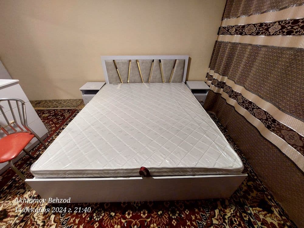 Dvuxspalniy krovat , 2kishilik yotok kravat двухспалний  bez matras — 6
