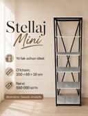 Stellaj Mini loft uslubida / Стеллаж Mini в стиле лофт