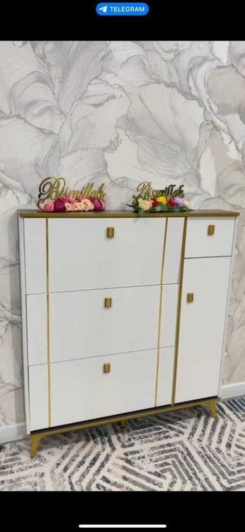 Oyoq kiyim shkafi, Тумба для обуви, Shoe Cabinet, Oyoq polka mebelniy — 3