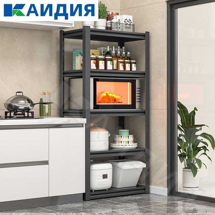 Oshxona mebel / Стеллаж для спальни / Железная полка для кухни — 6