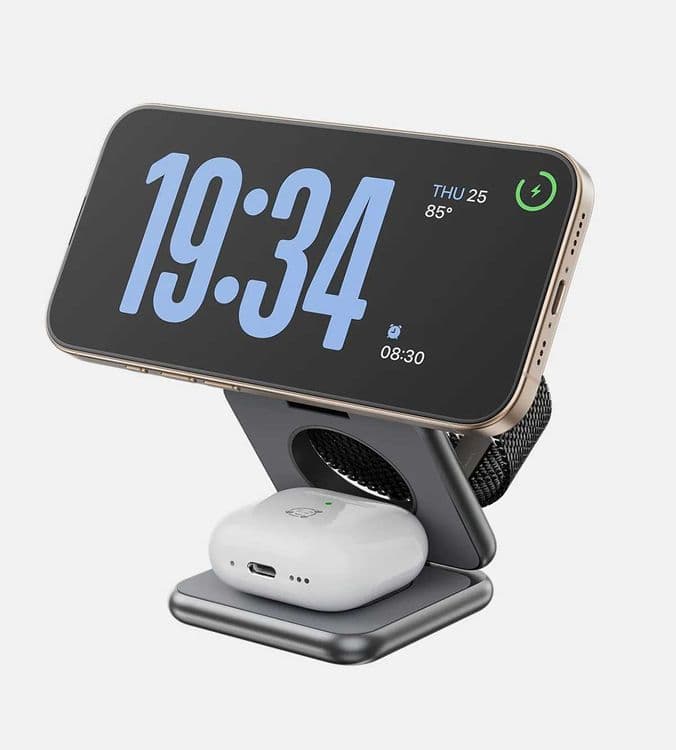 KUXIU X40 3-in-1 MagSafe Foldable Charging Stand sotiladi. — 3