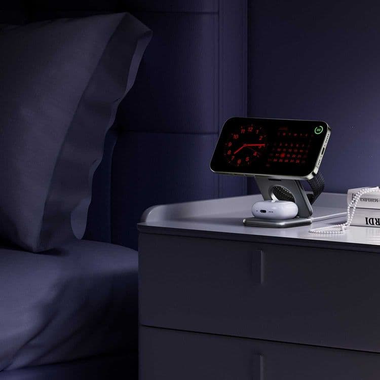 KUXIU X40 3-in-1 MagSafe Foldable Charging Stand sotiladi. — 7