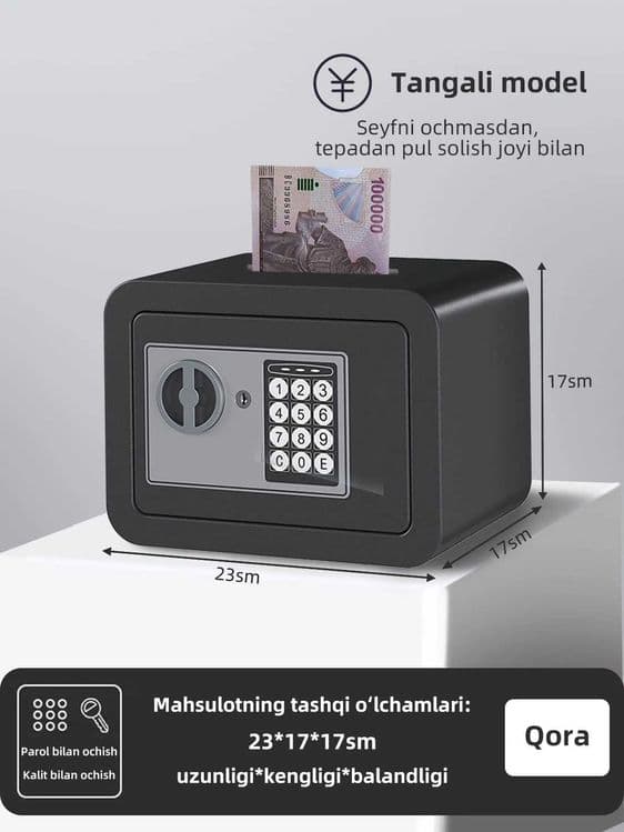 Металлический мини сейф\ Temirli mini seyflar — 13