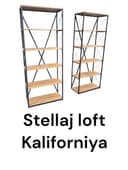 Stellaj loft KALIFORNIYA Ishlab chiqaruvchilardan.