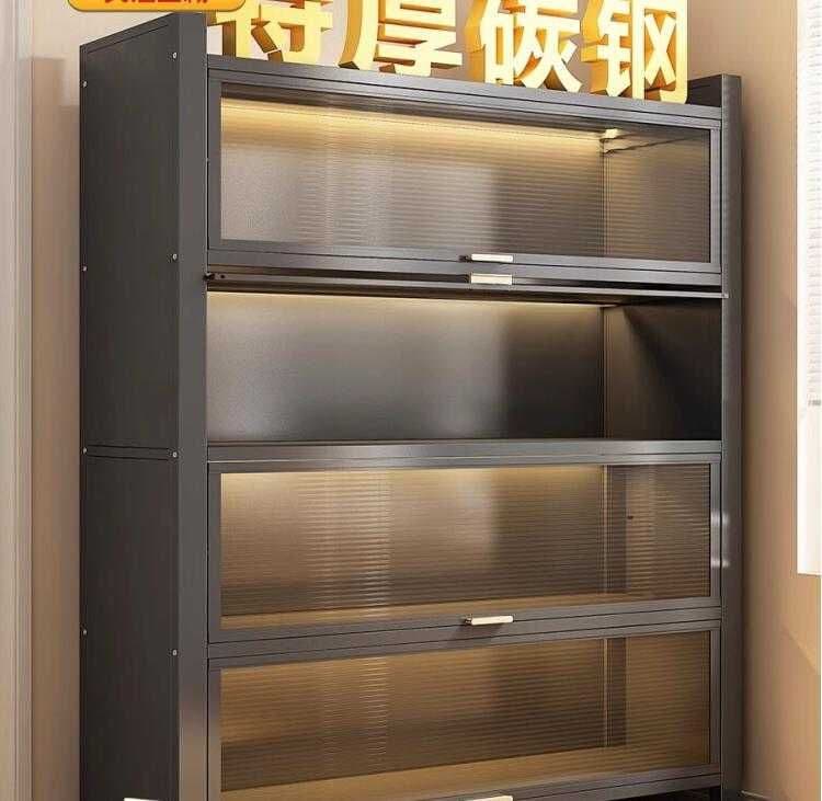 Ofis mebel – Eshik yoniga yupqa poyabzal shkafi, ixcham model — 6