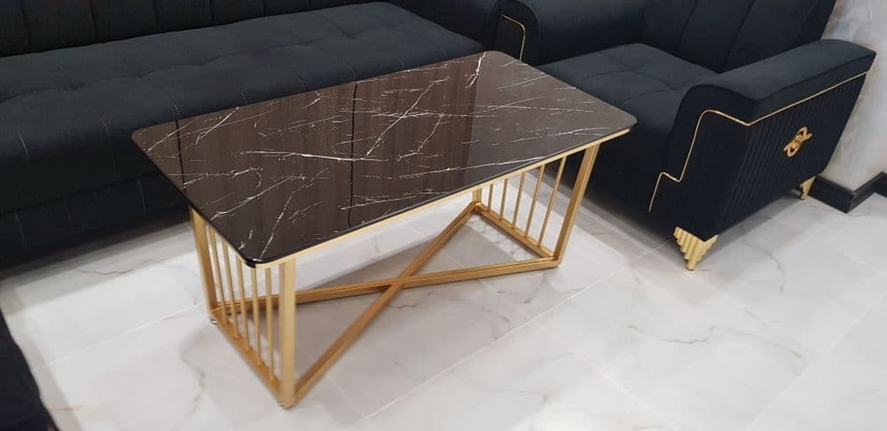 Журнальный столик (Камень) лофт Jurnalniy stol usti Toshdan loft 120×6 — 3