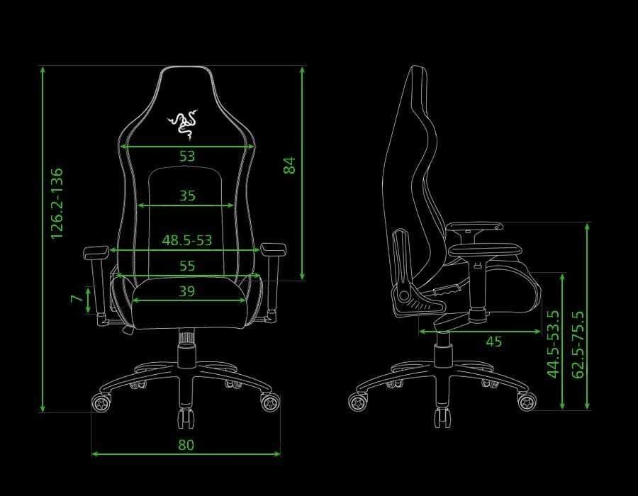 Игровое кресло Razer Iskur Black — 6