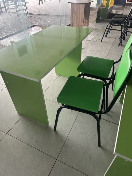 Стулсиз парта столи 120х60х75 см арзон нархда — 3