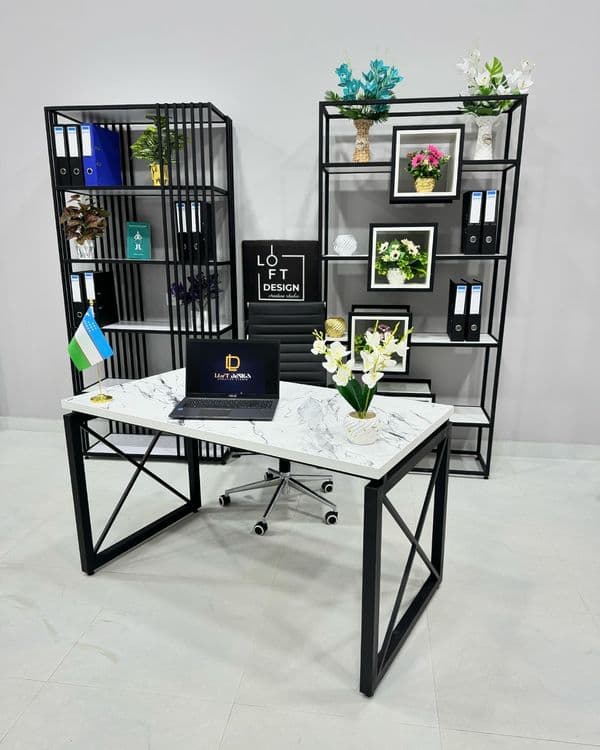 Loft stol|Parta||Компьютерный стол||Офисный мебель||Лофт стол//Парта|| — 4