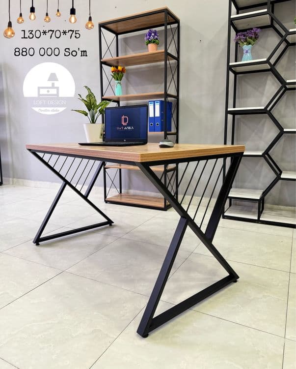 LOFT STOLLAR OPTOM VA DONAGA|Компьютерный стол|Письменный стол|Парта — 16