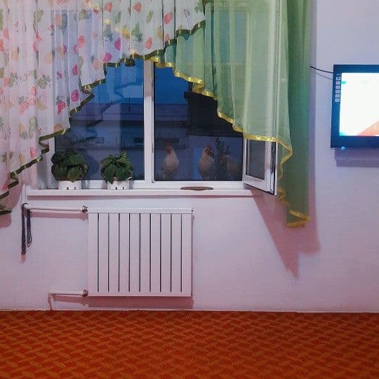 Занавеска новая из двух расцветок — 1
