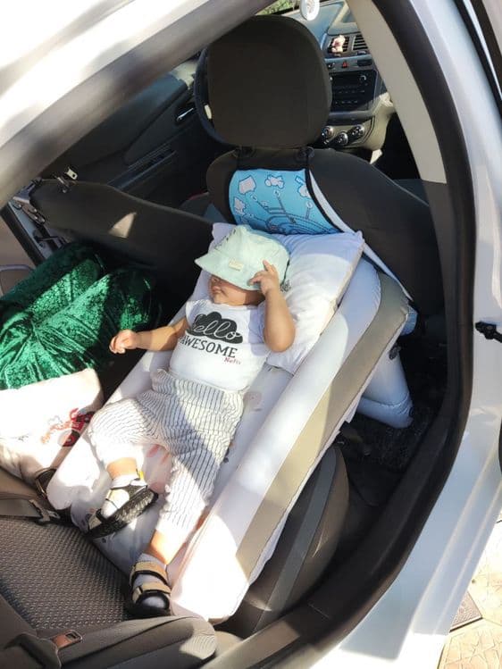 Кроватка в машину , самолет, полный комплект, с рождения до 7 лет — 1