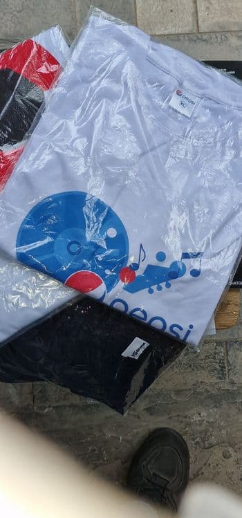 Футболки с логотипом Pepsi/CocaCola — 4