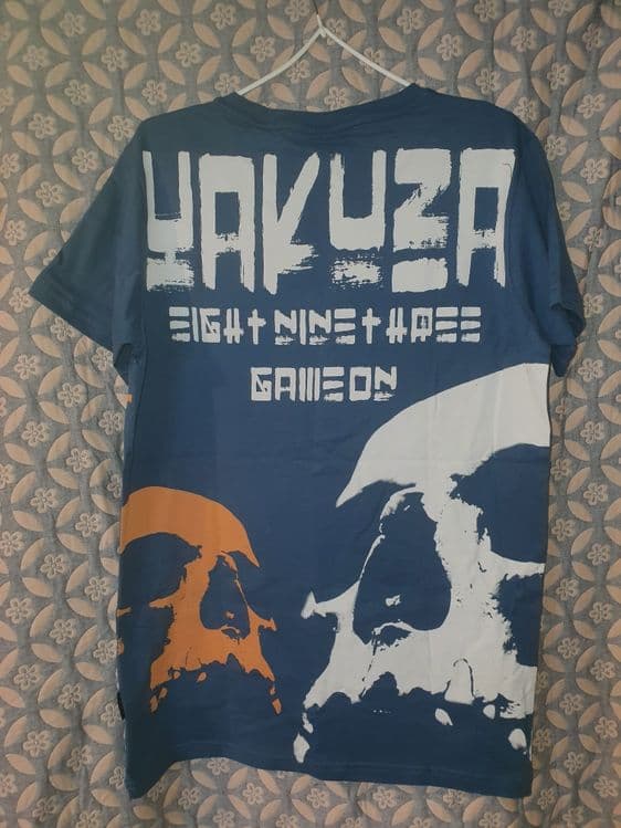 Мужская футболка Yakuza, новая (размер М, хотя указан L) — 3