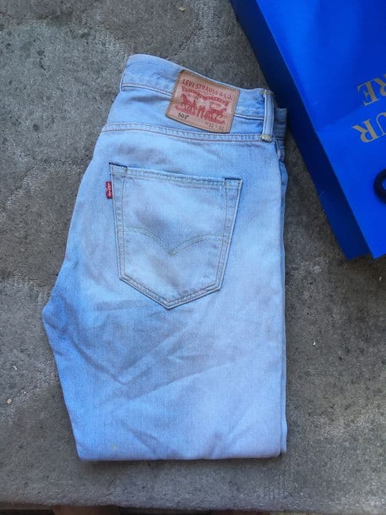 Levis 501 orginal 100 foiz paxta brend USA — 1