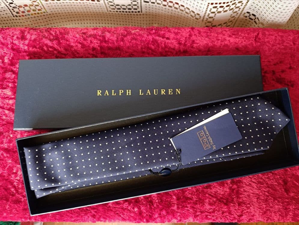 Галстук мужской Ralph Lauren НОВЫЙ ( Италия оригинал ) — 1
