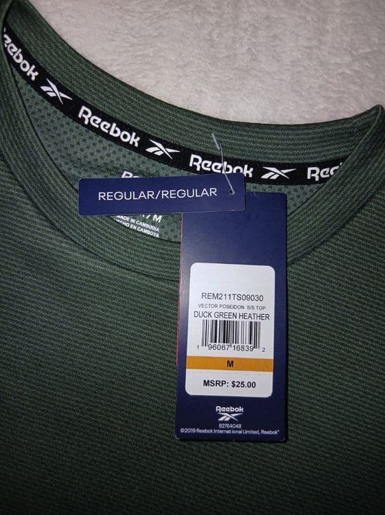 Из США, спортивная футболка бренда "Reebok" (MADE IN CAMBODIA) 180.000 — 5