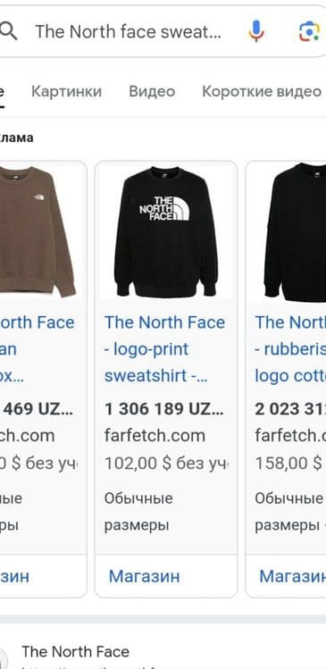THE NORTH FACE оригинал свитшот — 5