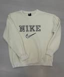Свитшот молочный NIKE ретро
