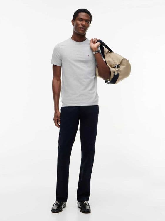 Футболка Tommy Hilfiger Slim Fit T-Shirt! Новая с бирками! 100% хлопок — 3