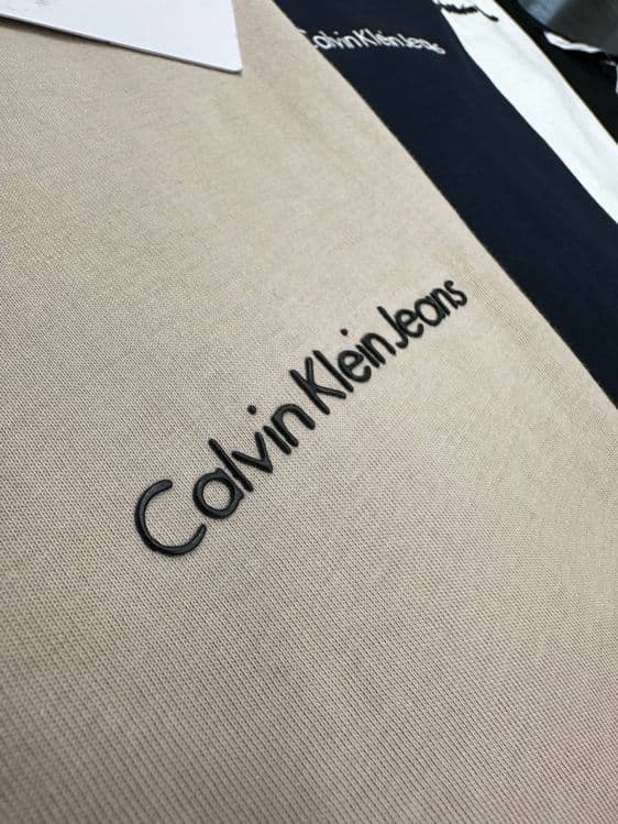Мужская футболка 100% хлопок Calvin klein jeans — 7