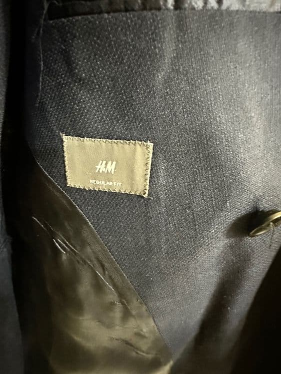 Пиджак h&m org мужской — 2