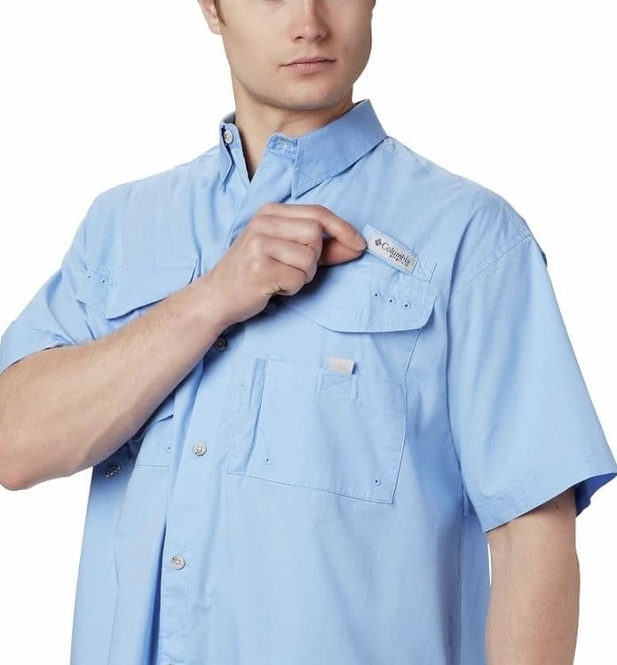 Columbia Men's PFG Bonehead Рубашка с коротким рукавом — 3
