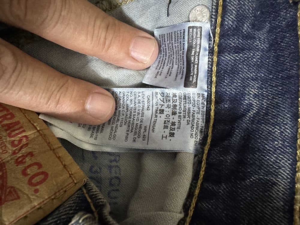 Levis 505 мужская джинсы оригинал из  (36/30 ) США — 6