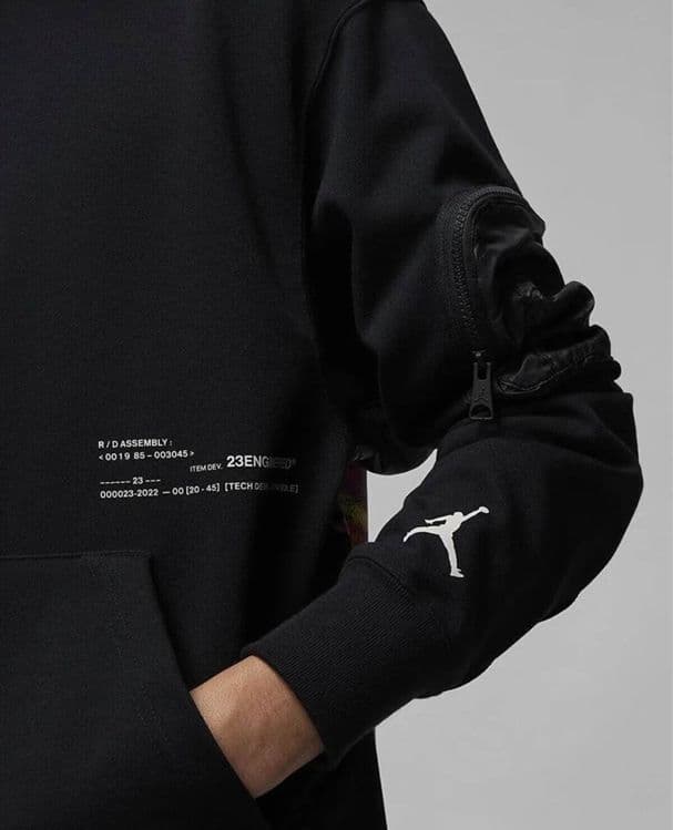 Nike Air Jordan 23 engineered мужская толстовка худи лимитированная — 3
