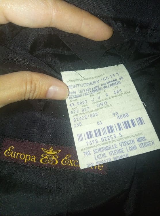 Мужской костюм Hugo Boss оригинал куплен в europa exclusive — 5