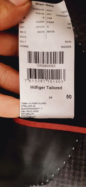 Tommy Hilfiger Tailored Костюм брюки. Пиджак. Slim Fit 50 — 10