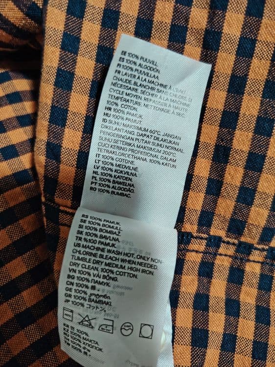Фирменние рубашки H&M. Red tag — 4