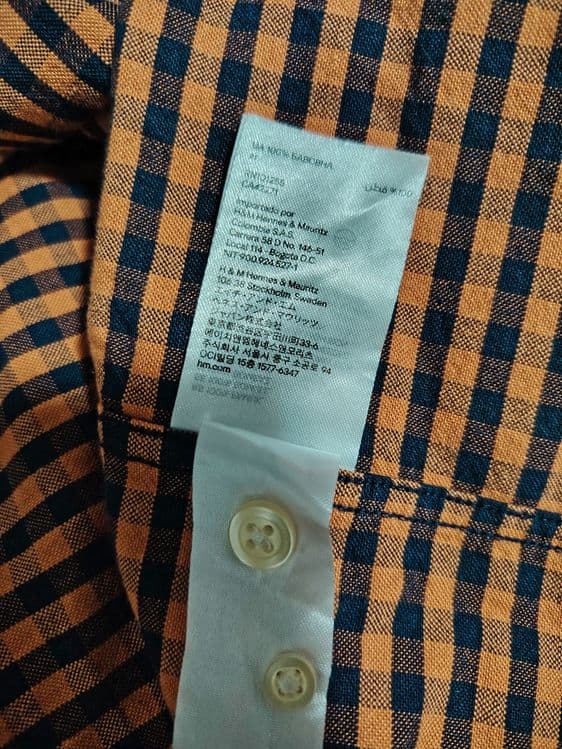 Фирменние рубашки H&M. Red tag — 5