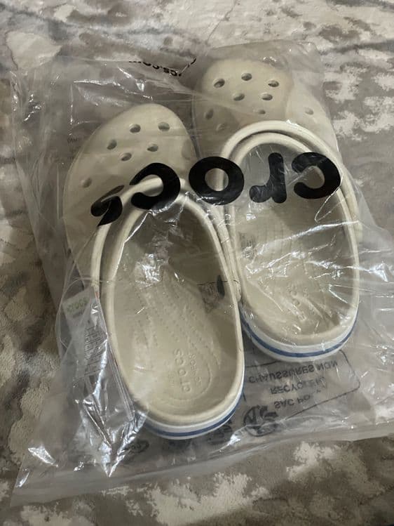 crocs размер 39 luх бежевые унисекс — 4